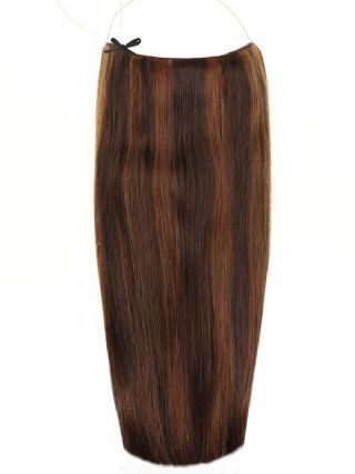 Deluxe Halo Mixed #2/4 Hair Extensions