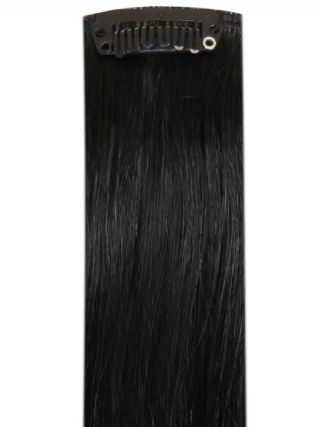 Full Head Clip-In Jet Black #1 Hair Extensions