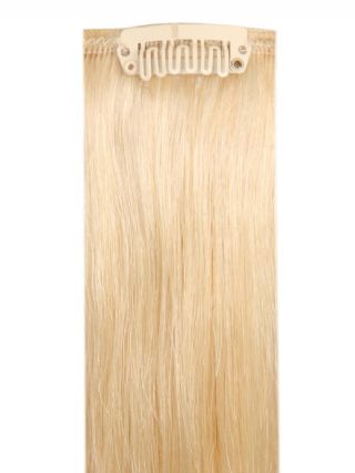 Full Head Clip-In Light Blonde #613 Hair Extensions
