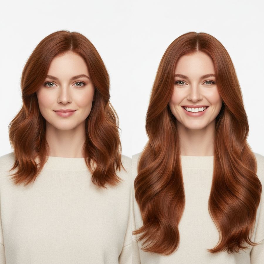 A Day in the Life of Hair Loss Journey: How Halo Extensions Help Confidence & Daily Styling