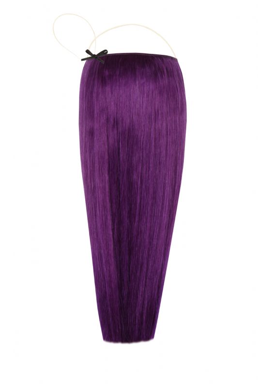 purple human hair extensions