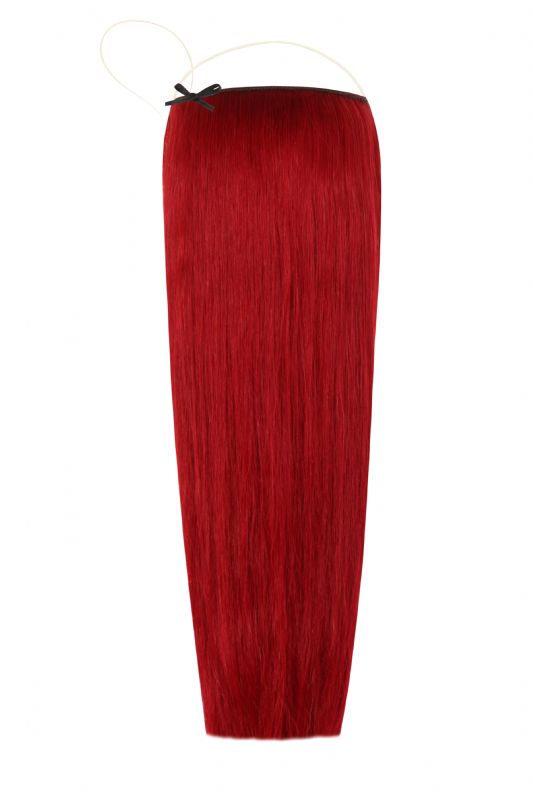 frivillig sammensatte Jeg var overrasket 16" The Halo Vibrant Red #35 Hair Extensions