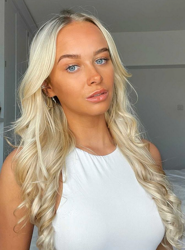 Full Head Clip-In Ash Blonde Hair Extensions Full Head Clip-In Ash Blonde Hair Extensions