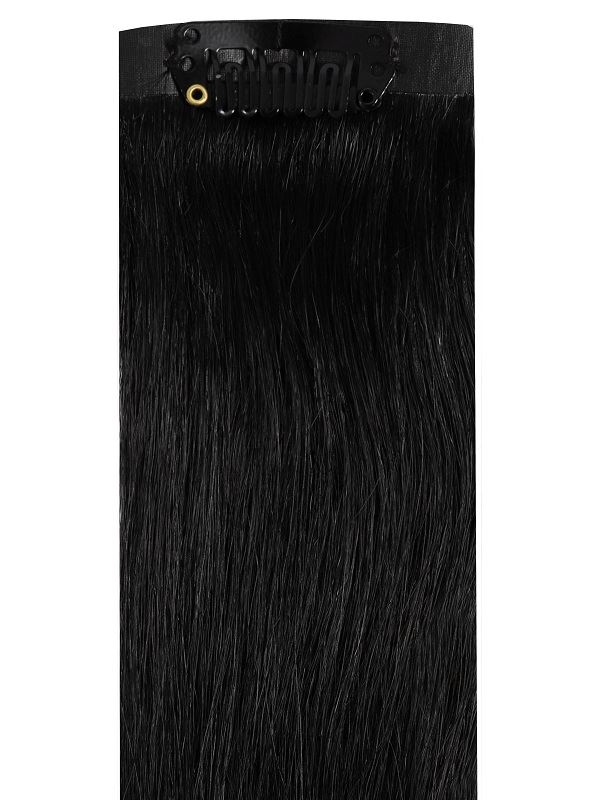 VIP Seamless Clips Jet Black #1 Hair Extensions