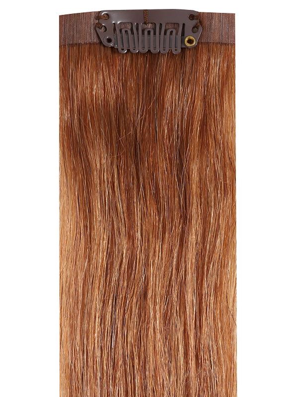 VIP Seamless Clips Light Brown #6 Hair Extensions