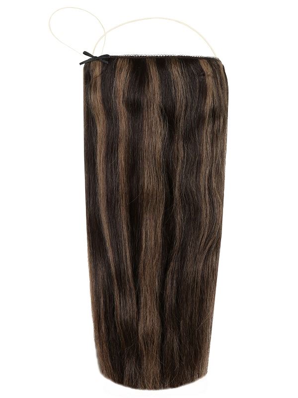 Deluxe Halo Boho Brown #2/7 Hair Extensions