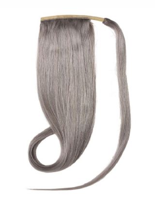 Ponytail Grey Hair Extensions