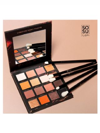 Hot Fire Palette & 7 Eye Brush Collection