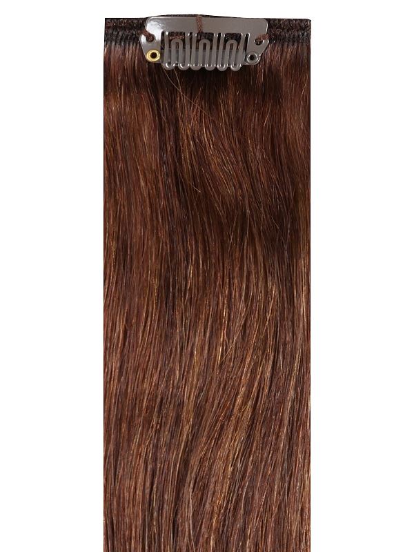 Deluxe Head Clip-In Cocoa Brown #3 Hair Extensions