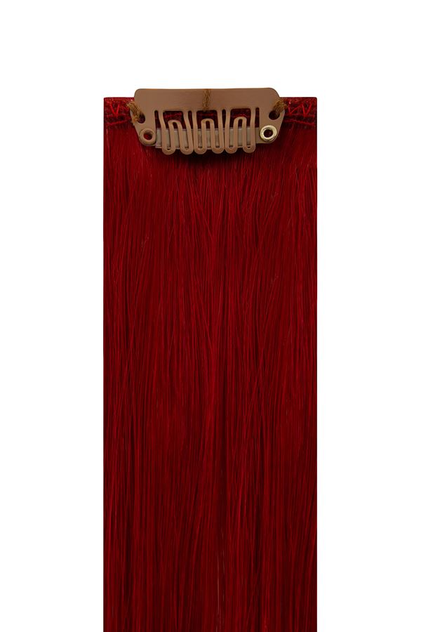 Deluxe Head Clip-In Vibrant Red #35 Hair Extensions