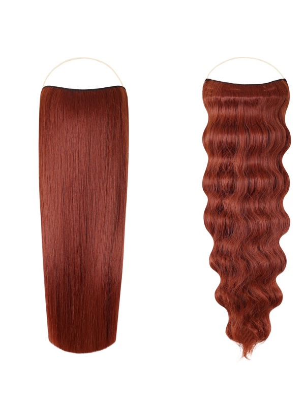 Duo Halo Bundle Straight & Wavy Autumn Wavy #350