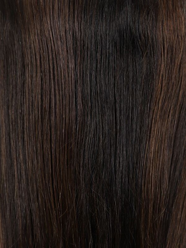 Luxe Weft Espresso #1B/2 Hair Extensions