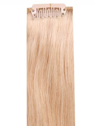 Full Head Clip-In Honey Blonde #22 Hair Extensions