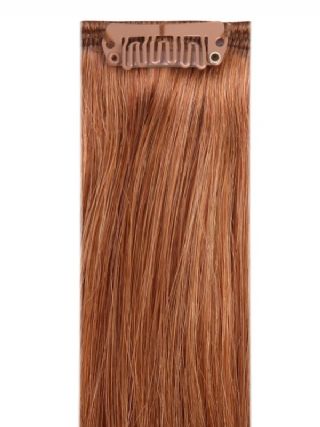 Full Head Clip-In Light Chestnut #10 Hair Extensions