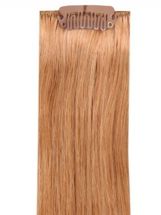 Deluxe Head Clip-In Mousy Brown #14 Hair Extensions