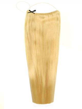 Deluxe Halo Light Blonde #613 Hair Extensions